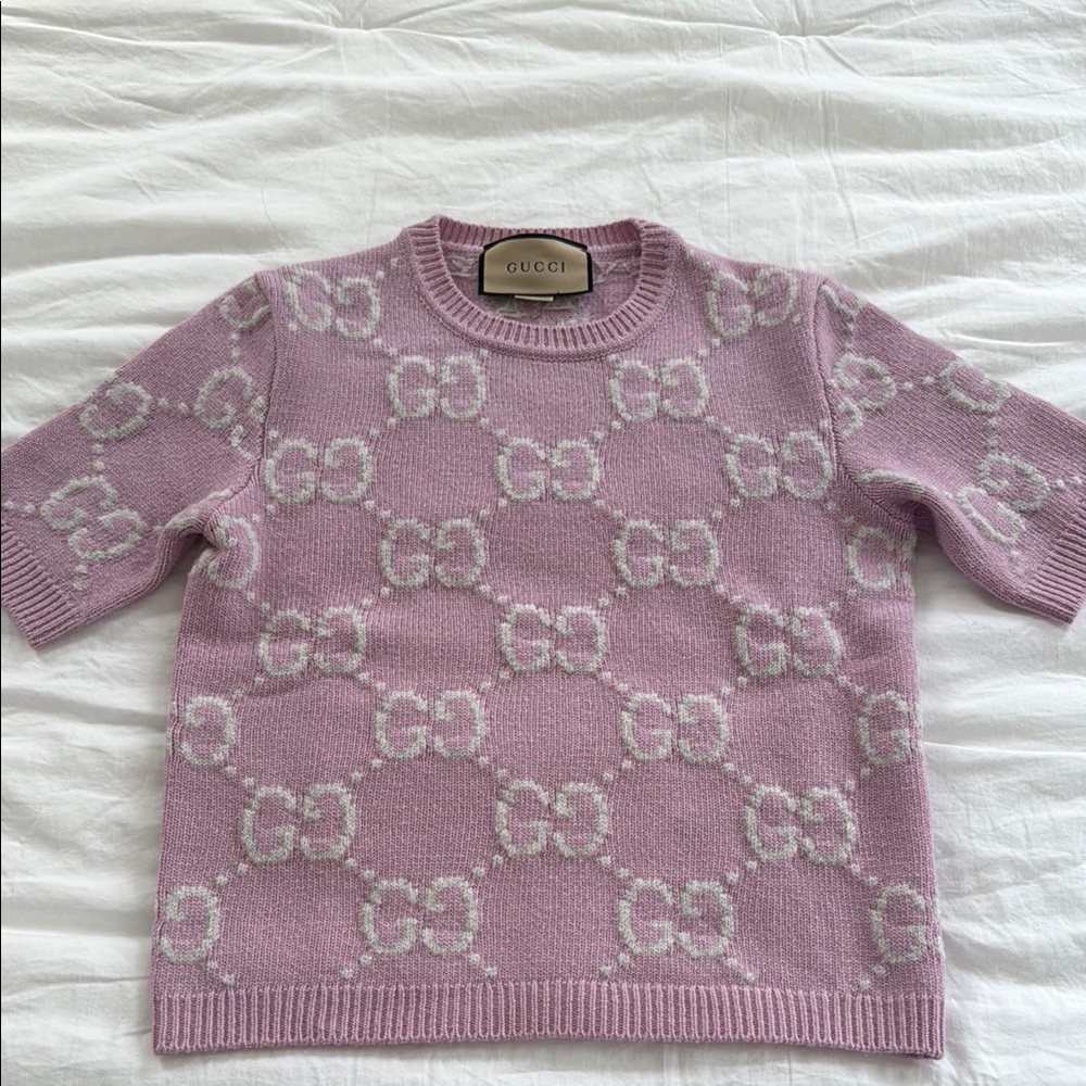 Gucci Women's Pink Sweater